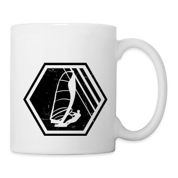 Windsurf Surfen Herren Damen Windsurfen - Tasse - Weiß - Rechts