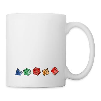 The Dice Giveth And The Dice Taketh Away 3 - Mug - white - Right
