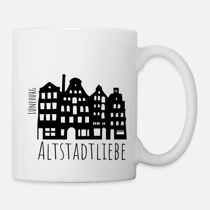 Altstadtliebe - Tasse - Weiß