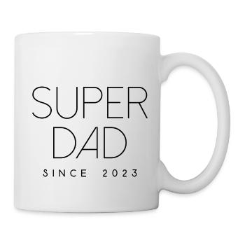 Superdad since 2023 Scripture Birth Father Saying - Mug - white - Right