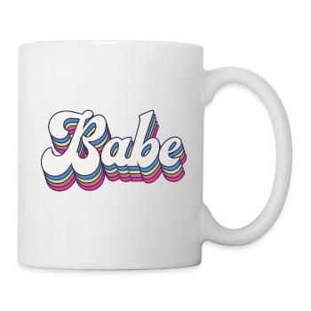 Retro Style Babe - Bachelorette Party Gift - Mug - white - Right