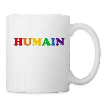 Human - LGBT Flag - Mug - white - Right