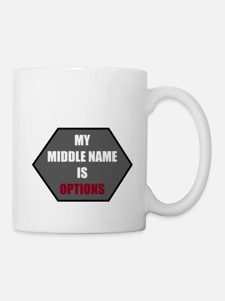 Options! - Mug blanc - blanc