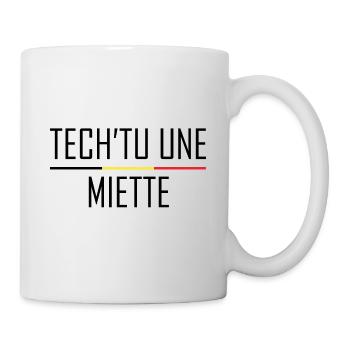 Tech'tu Une Miette - Mug blanc - blanc - Droite