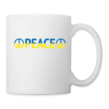 Peace Ukraine No war - Mug - white - Right