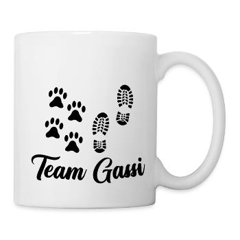 Team Gassi - Tasse - Weiß - Rechts