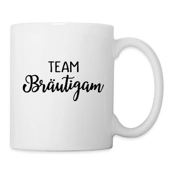 Team Bräutigam - Tasse - Weiß - Rechts