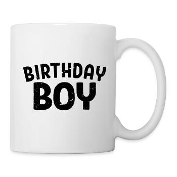 Birthday Boy - Geburtstagsparty Geschenk für Kinder Jungen - Tasse - Weiß - Rechts