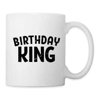 Birthday King - Cadeau de fête d’anniversaire cool pour hommes - Mug blanc - blanc - Droite
