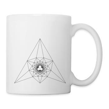 Une variante de l’inversion au niveau du cercle - Mug blanc - blanc - Droite