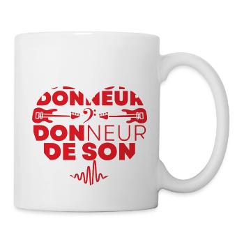 Bassiste Donneur de Son - Mug blanc - blanc - Droite
