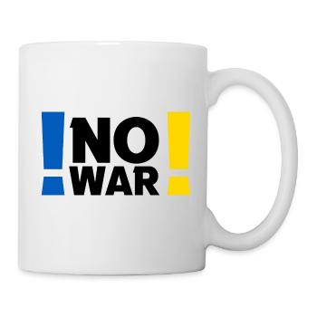 Pas de guerre Paix Mondiale Ukraine - Mug blanc - blanc - Droite