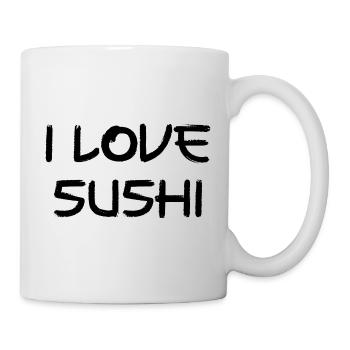 I Love Sushi - Mug - white - Right
