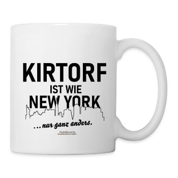 Kirtorf ist wie New York - Tasse - Weiß - Rechts