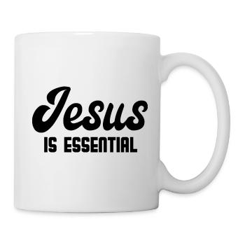 Jesus Is Essential - Tasse - Weiß - Rechts