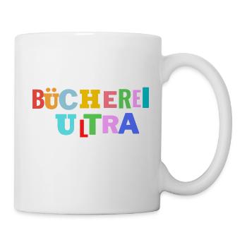 Bücherei Fan Ultra - Tasse - Weiß - Rechts
