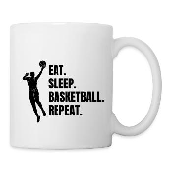 Club de basket-ball Amateurs de basket-ball Joueurs de basket-ball - Mug blanc - blanc - Droite