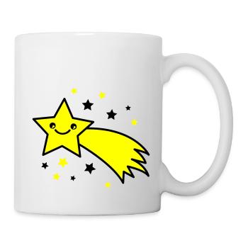Shooting star - Mug - white - Right