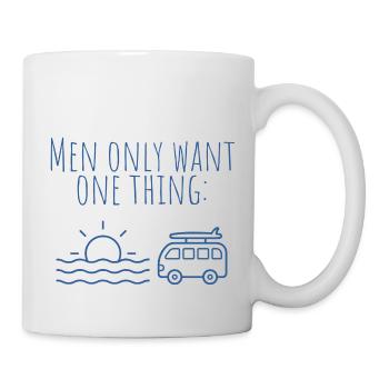MowoT Van au bord de la mer - Mug blanc - blanc - Droite