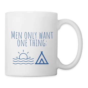 MowoT Zelt am Meer - Tasse - Weiß - Rechts