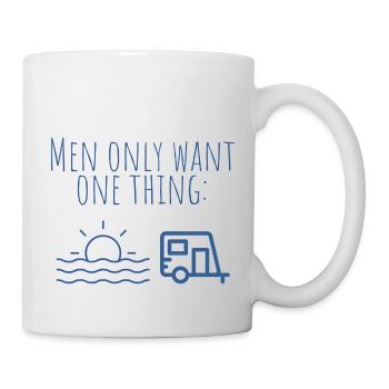 MowoT Wohnwagen am Meer - Tasse - Weiß - Rechts