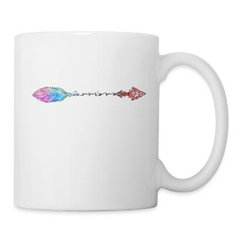 Tattoo Tattoo Tribal Tattoos Krieger Kunst - Tasse - Weiß - Rechts