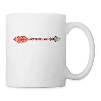 Tattoo Tattoo Tribal Tattoos Krieger Kunst - Tasse - Weiß - Rechts