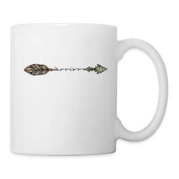 Tattoo Tattoo Tribal Tattoos Krieger Kunst - Tasse - Weiß - Rechts