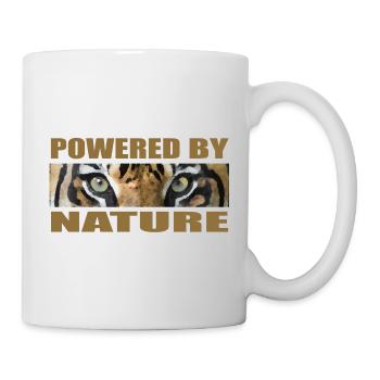 Wild Tiger - Wilderness - Powered by Nature - Mug - white - Right