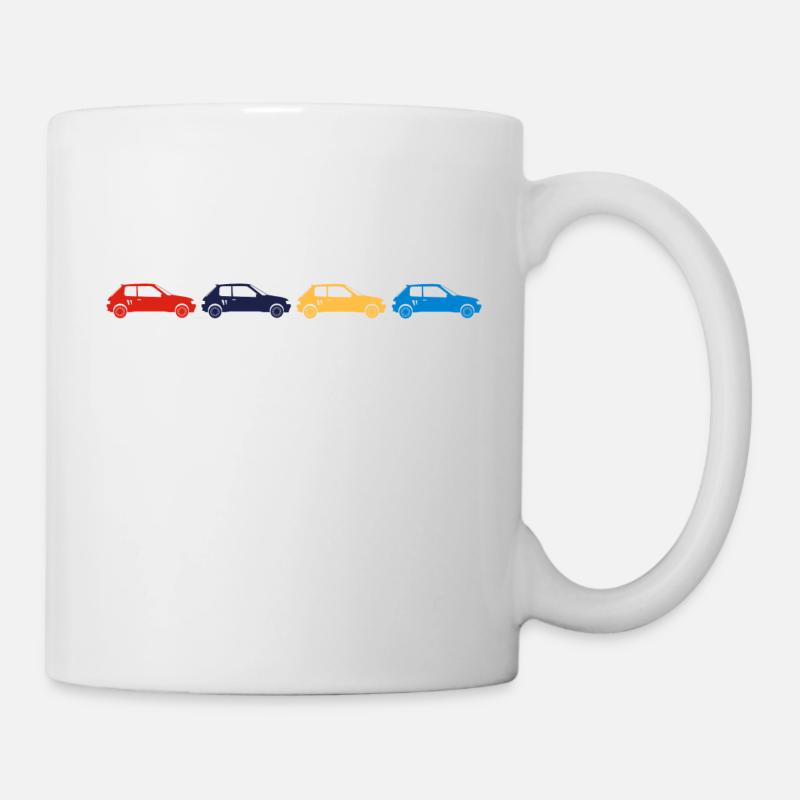 205 Turbo 16 - Mug blanc - blanc