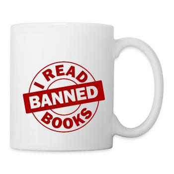 I Read Banned Books 34 - Mug - white - Right