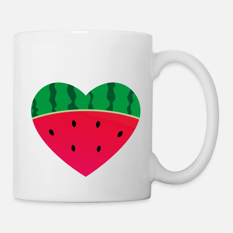 Melon Heart - Mug - white