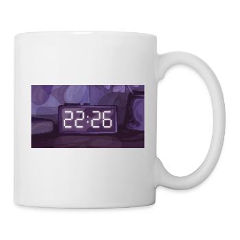Pixel Art Time – 22:26 - Mug - white - Right