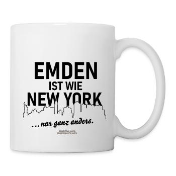 Emden - Tasse - Weiß - Rechts