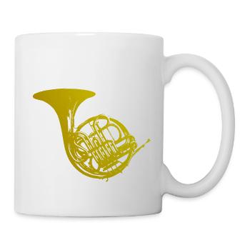 Horn - Tasse - Weiß - Rechts