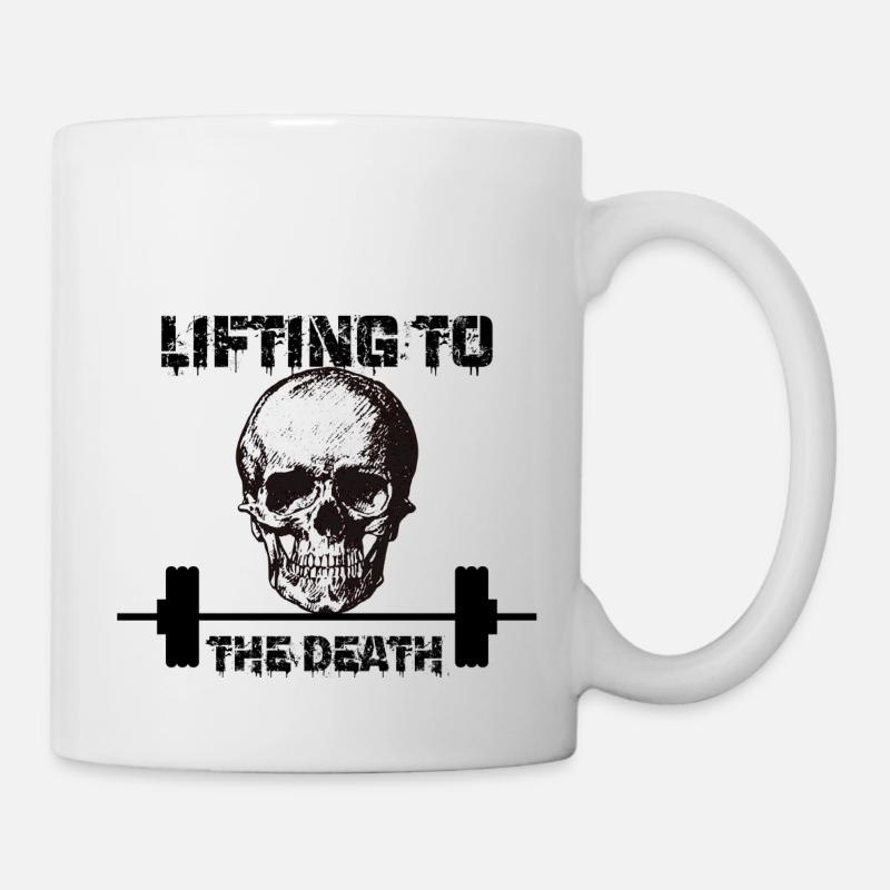 Heben zum Tod - Tasse - Weiß