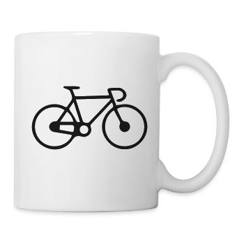 Bicyclette - Mug blanc - blanc - Droite