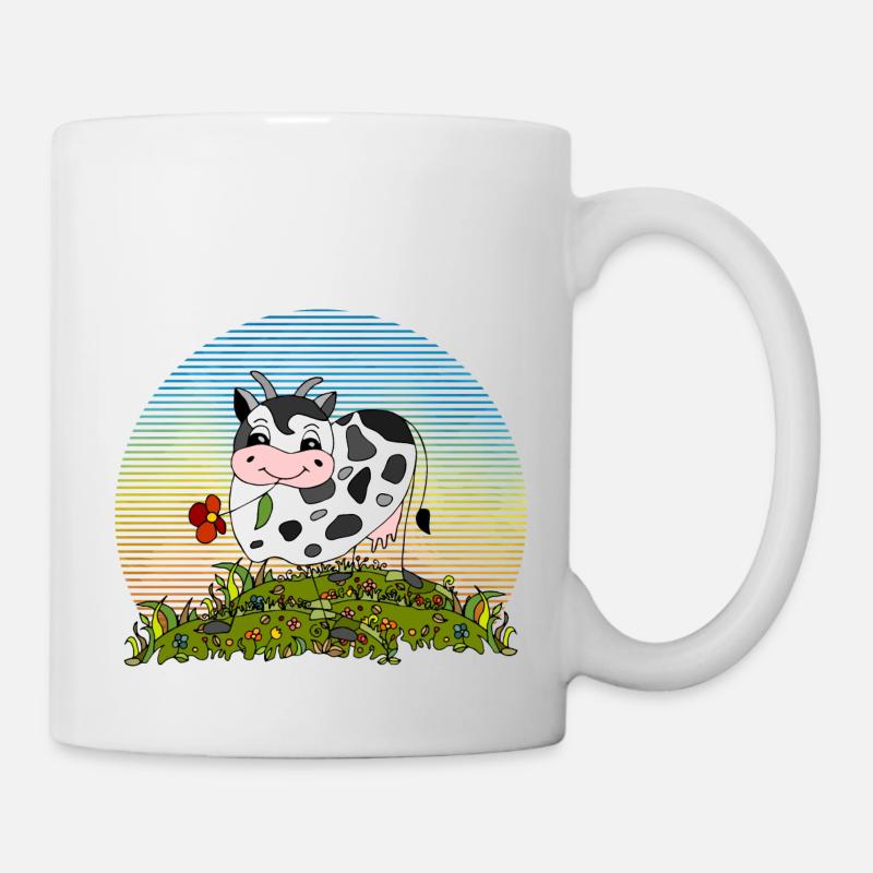 Kuh - Tasse - Weiß