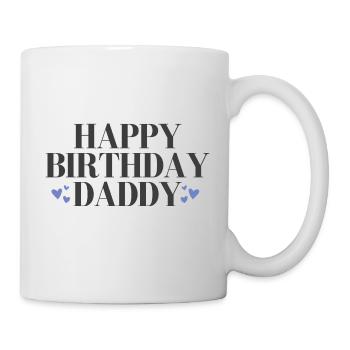 Joyeux anniversaire papa - Mug blanc - blanc - Droite