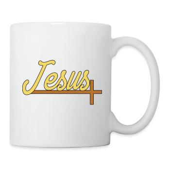 Jesus Crucifix - Mug - white - Right