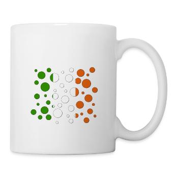 Ireland Bubbles - Tasse - Weiß - Rechts