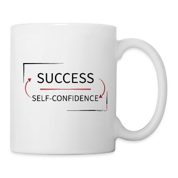 Success - Self Confidence - Tasse - Weiß - Rechts