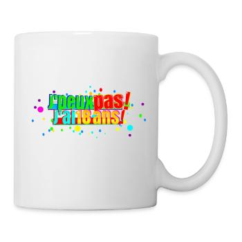 J'peux pas j'ai 18 ans - Mug blanc - blanc - Droite