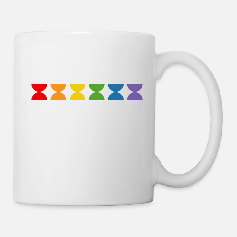 Rainbow Fun Shirt - Tasse - Weiß