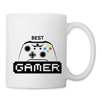 Best Gamer - Tasse - Weiß - Rechts