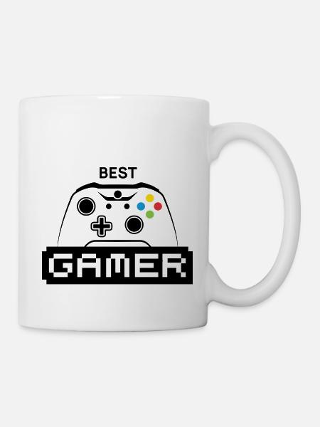 Best Gamer - Tasse - Weiß