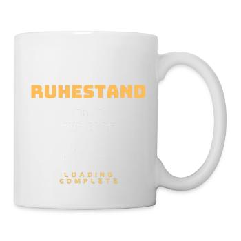 Ruhestand Ferien für alte 2023 Loading complete - Tasse - Weiß - Rechts