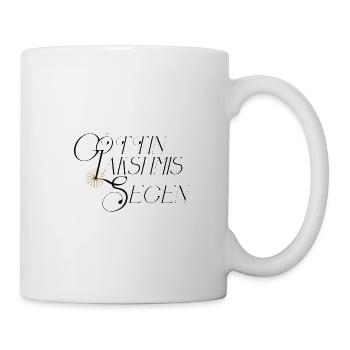 Göttin der Fülle Lakshmi Segen Göttin MKEyelneiri - Tasse - Weiß - Rechts