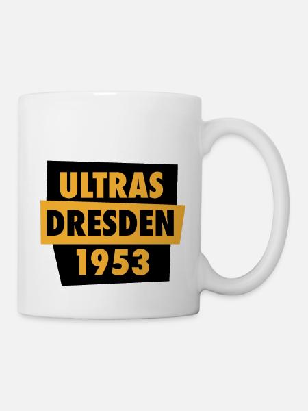 Ultras - Dresden - 1953 - Sachsen - Tasse - Weiß