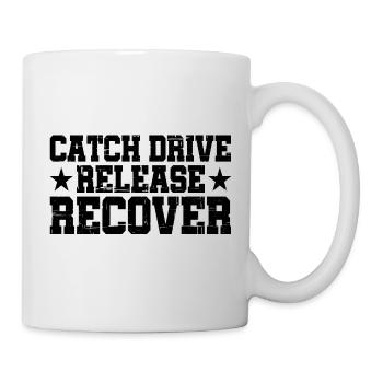Catch Drive Release Recover 8 - Mug - white - Right